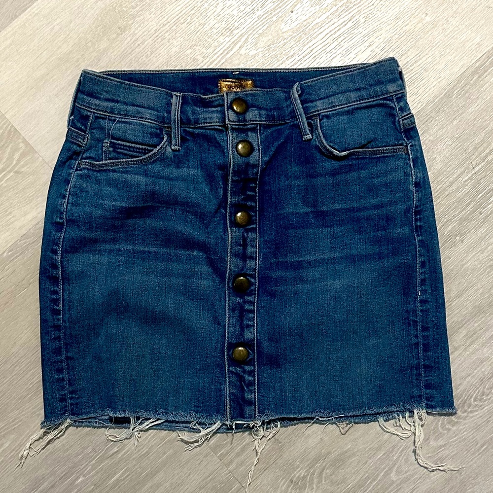 Mother Denim Skirt